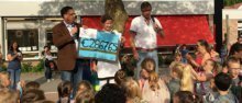17 mei 2017: Eerste opbrengst Wandelen voor Water 2017 binnen